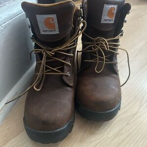 Carhartt Dark Brown Leather Boots